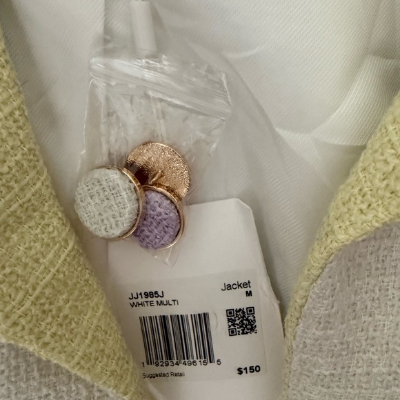 Endless Rose Pastel Tweed Blazer - Picture 3 of 6